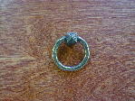 Antique brass Mission ring pull CH-31038