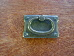 Antique brass Mission small bail pull CH-33363