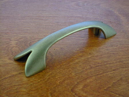 CH-0032.19 old iron/pewter whale tail style 6in handle Craftsmanhardware.com