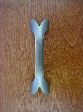 old iron/pewter whale tail style 6in handle Craftsmanhardware ch003219