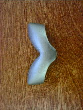 old iron/pewter natura whale tail style knob Craftsmanhardware ch003319