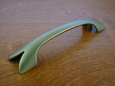 CH-003419 old iron/pewter whale tail style 7in handle Craftsmanhardware.com