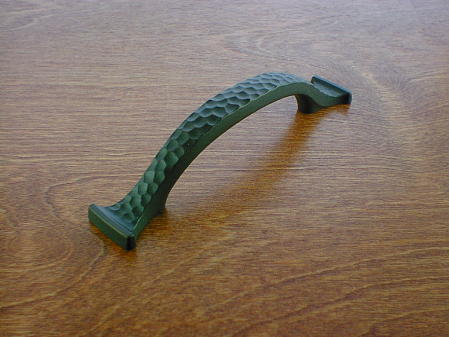 CH-0272az dark antique bronze solid dimpled handle