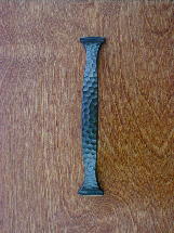 Dark antique bronze solid dimpled handle ch0272az