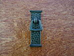Antique iron arts crafts vertical bail pull CH-0275ai