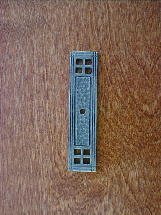 old english pewter arts crafts knob backplate ch0415ep