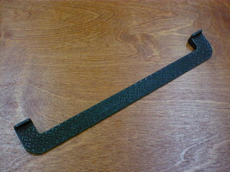 CH-059DMB diamond plate matte black tread design 10-7/8in pull