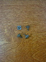 ch1014acsantique copper craftsmans pyramid head screws (4pk) 