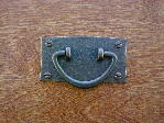 antique copper craftsmans horizontal v bail pull