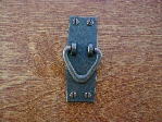 antique copper craftsmans vertical v bail pull