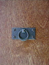 ch1018acs antique copper craftsmans horizontal ring bail pull