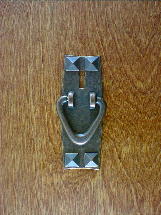 ch1027acp antique copper craftsmans vertical keyhole v bail pull