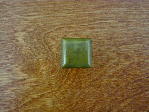 Old brass bungalow funnel square knob CH-1520.03