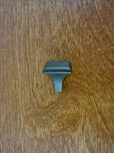 oil rubbed bronze smooth square funnel knob