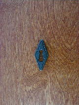 black oxide southwest diamond shape keyhole 