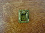 Old brass bungalow square bail pull CH-1506.03