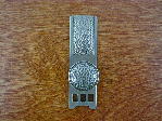 Old iron/pewter bungalow backplate/round knob CH-1518.19