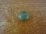 Old brass bungalow peened top knob CH-1520.03