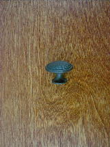 oil rubbed hammer top round button knob