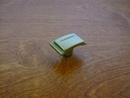 CH-152919 old iron/pewter art deco style smooth knob Craftsmanhardware.com