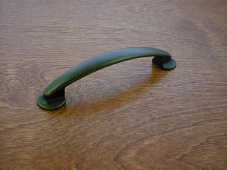 CH-18352 oil rubbed bronze smooth face curved handle Craftsmanhardware.com