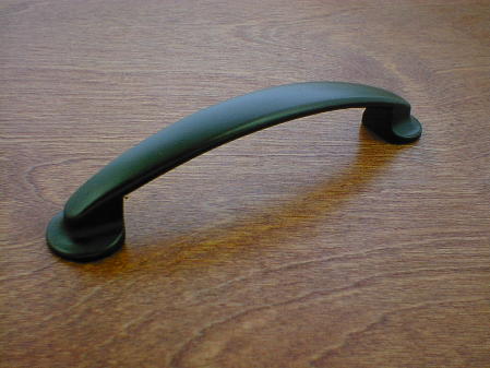 Oil rubbed bronze smooth face curved handle Craftsmanhardware ch18353
