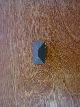 rustic bronze finish beveled top prairie knob (sm) ch2150rb