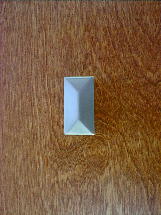 satin nickel finish beveled top prairie knob (md) ch2151sn