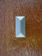 pearl nickel finish beveled top prairie knob (lg) ch2152pn