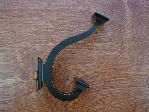 rustic bronze finish 5in prairie robe bath hook