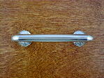 Bright chrome bungalow style anvil base handle CH-2173ch