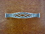 firenza silver scroll design ornate pull