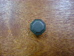 dark firenza bronze scroll design octagon knob