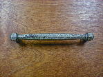 firenza silver scroll design bar type pull