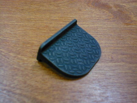 CH-3041mb diamond plate matte black tread design finger pull