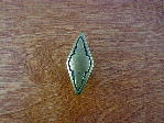 antique brass southwest diamond shape knob