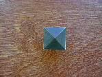 Antique brass Mission pyramid knob CH-33116