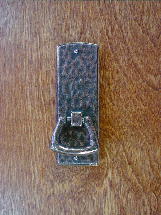 antique copper finish mission vertical bail pull