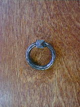 antique copper finish mission ring bail pull