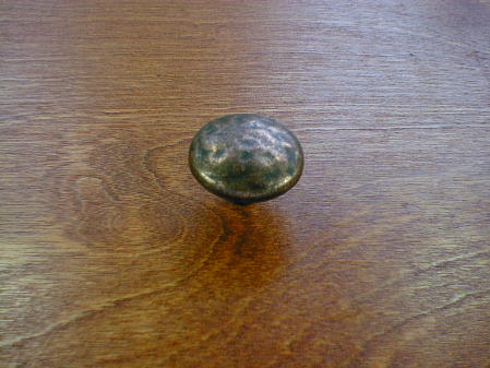 antique copper finish mission rnd mushroom knob