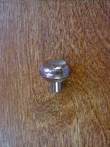 antique copper finish mission solid round knob