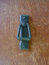 weathered bronze finish mission vertical bail pull