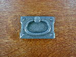 Antique pewter Mission small bail pull CH-6027pw