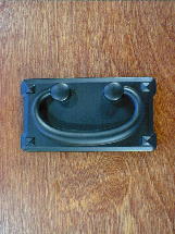 flat black finish mission horizontal bail pull