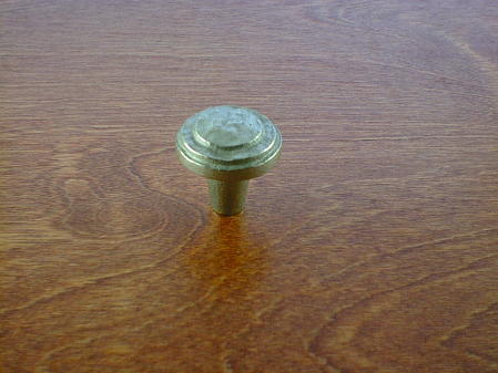 natural white bronze arts crafts round knob (sm)
