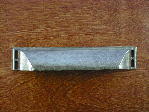 White bronze arts crafts style finger pull CH-6204wb