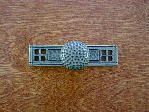 Old english arts crafts style backplate knob CH-7415ep