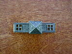 Old english arts crafts style backplate knob CH-7515ep