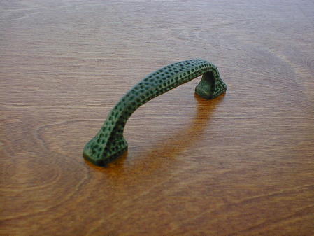 CH-7711sb satin bronze 3" arts crafts dimpled handle