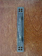 old english pewter arts crafts pyramid square knob ch7915ep